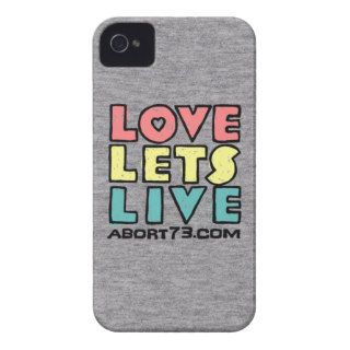 Love Lets Live (Alternate) / Abort73 iPhone 4 Cover