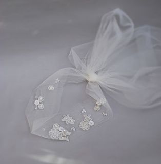 clary vintage bridal hair comb by glass oyster