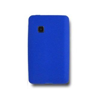 SOGA(TM) Blue Silicone Rubber Skin Case Cover for LG 840G LG840G Tracfone, Straight Talk, Net 10 Accessories [SWF9] Cell Phones & Accessories