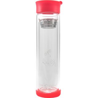 Eco Vessel The Vue Insulated Glass Water Bottle   14oz
