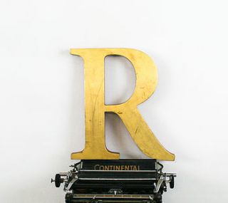 genuine vintage shop letter r by bonnie and bell