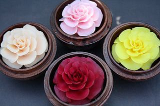 handcarved rose soaps by the rose shack