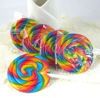 whirly candy lolly for party bags by chocolate by cocoapod chocolate