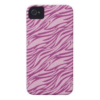 Pink Zebra Pattern iPhone 4 Case