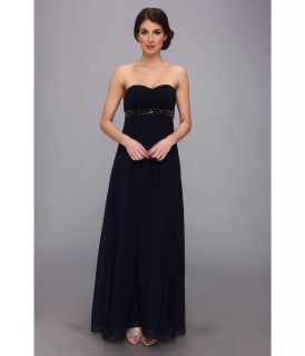 Jessica Simpson Strapless Sweetheart Pleated Bodice Gown 2