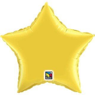 18" Metallic Gold Star Shape Mylar Balloon Toys & Games
