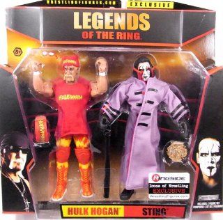 Legends of the Ring (Exclusive TNA)   STING vs HULK HOGAN Toys & Games