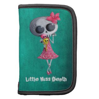 Little Miss Death with Halloween Ice Cream Planner