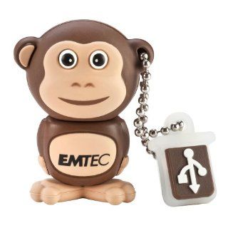 EMTEC Animal Series 4 GB USB 2.0 Flash Drive, Monkey Computers & Accessories