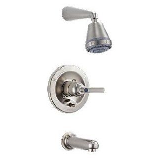 Brizo 6616305 BN Trevi Tub and Shower Faucet, Single Handle Brushed Nickel    