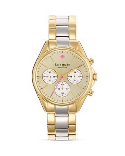 kate spade new york Two Tone Seaport Chronograph Watch, 38mm's