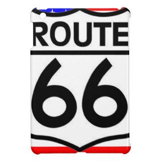 American Flag Route 66 Shield Stars & Stripes iPad Mini Cover