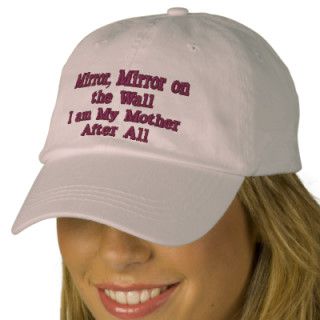 Mirror, Mirror Embroidered Hat