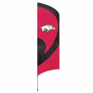 Arkansas Razorbacks NCAA Applique & Embroidered Tall Team Flag "  Sports Fan Outdoor Flags  Sports & Outdoors