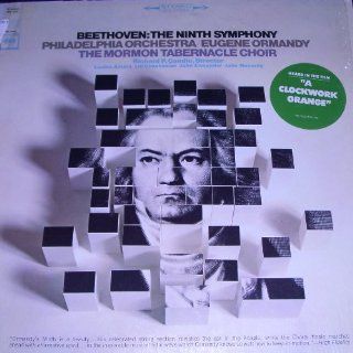 Beethoven The Ninth Symphony, Philadelphia Orch. Ormandy, Mormon Tabernacle Choir Music