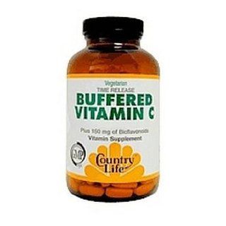 Country Life Time Release Buffered Vitamin C    500 mg   100 Tablets ( Multi Pack) Health & Personal Care