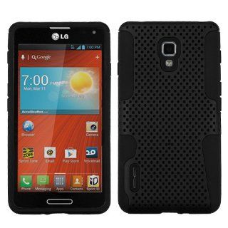ASMYNA Black/Black Astronoot Phone Protector Cover for LG US780 (Optimus F7) Cell Phones & Accessories