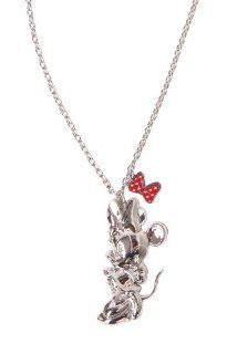 Loungefly   Minnie Mouse Pendant Necklace Chain Necklaces Jewelry