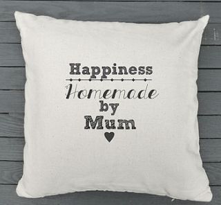 happiness homemade by mum cushion by tilliemint loves