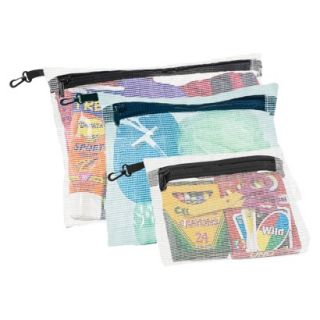 Lewis N. Clark Water Resistant Pouches 3 pack
