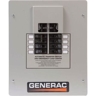 Generac Core Power® Air-Cooled Automatic Standby Generator — 7kW (LP), 6kW (NG), Generac OHV Engine, Model# 5837  Residential Standby Generators