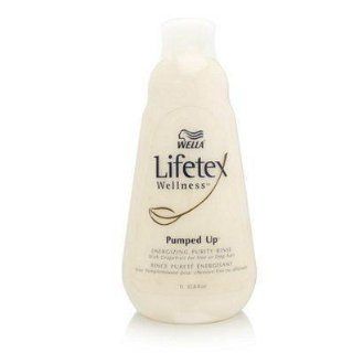 Wella Lifetex Wellness Pumped Up Energizing Purity Rinse 33.8 oz (1 Liter)  Standard Hair Conditioners  Beauty