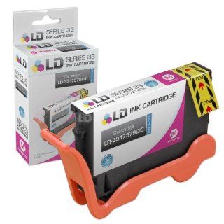 LD © Compatible 331 7379 / 6M6FG (Series 33) Extra High Yield Magenta Ink Cartridge for Dell V525w and V725w Electronics