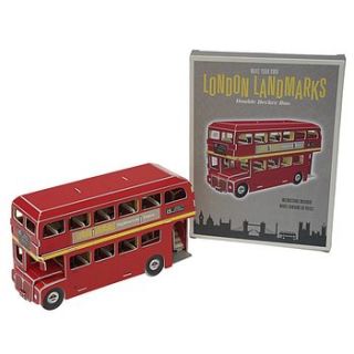 london landmarks model kit by i love retro
