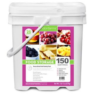 Lindon Farms 150 Servings Freeze Dried Tropical Fruits Bucket 773875