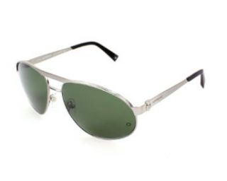Montblanc Sunglasses MB324S 14N Brushed Silver 324 Clothing