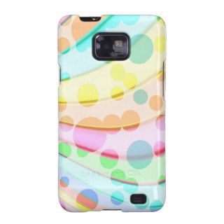 Pastel Bubbles Background Samsung Galaxy S2 Cover
