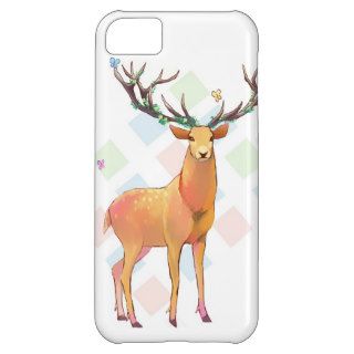 Deer and Diamonds Case For iPhone 5C