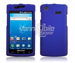 VMG For Samsung Captivate i897 (Original, 1st Gen) Cell Phone Matte Faceplate Case Cover   Blue Cell Phones & Accessories