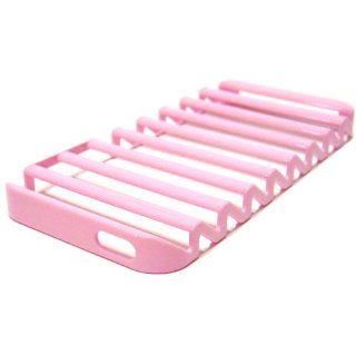 iLuv ICA7T325PNK Pulse Shutter High Ladder Shape Hollow Case Cover for iPhone 5 / iPhone 5S (Free Screen Protector) (Pink) Cell Phones & Accessories