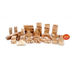 Virco Kindergarten Set of Wood Block 183 Piece Set