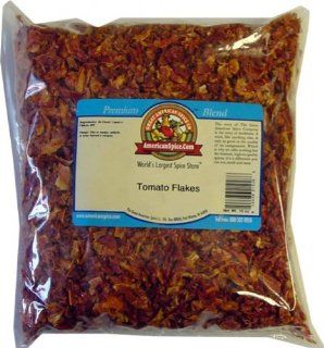 Sun Dried Tomato Flakes   Diced   Bulk, 16 oz  Canned And Jarred Diced Tomatoes  Grocery & Gourmet Food