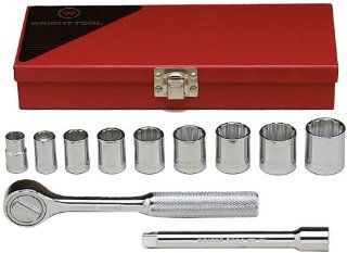 Wright Tool #328 11 Piece 12 Point Standard Socket Set   Socket Wrenches  