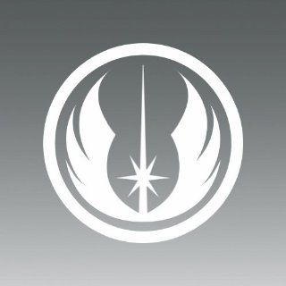 (2x) 5" Jedi Knight Knights Republic Logo Sticker Vinyl Decals Automotive