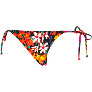 Roxy Sun Blossom Brazilian String Bikini Bottom   Womens