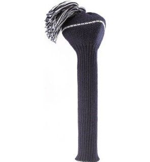Vintage Wool Tassel Driver Headcover( COLOR Navy, SIZEDriver Headcover )  Golf Club Head Covers  Sports & Outdoors