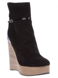 Chloé Platform Wedge Ankle Boot