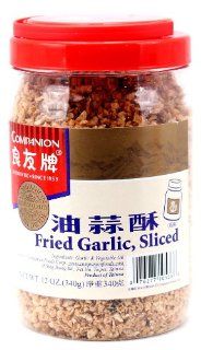 Companion Fried Garlic Sliced 340g  Garlic Produce  Grocery & Gourmet Food
