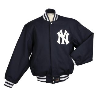 JH Designs Men's New York Yankees Domestic Wool Jacket Baseball