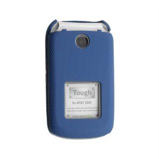 Case Mate Tough Case for AT&T Z331   Blue / Gray Cell Phones & Accessories