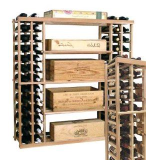 Vintner 4 ft. Case Storage Wine Rack (Prime Mahogany   Unstained) Kitchen & Dining