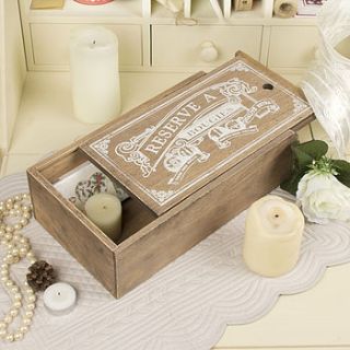 wooden candle box by dibor