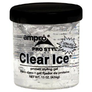 Ampro 15 oz. Pro Styl Protein Gel Clear Ultra Hold  Hair Styling Gels  Beauty