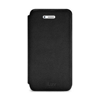iLuv ICA7J346BLK Pocket Agent Premium Appointed Leather for Apple iPhone 5   1 Pack   Retail Packaging   Black Cell Phones & Accessories