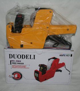 Duodeli MX 5500 Price Labeller Pricing Gun 8 Digits  Label Makers 
