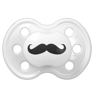 Mustache Disguise Funny Baby Pacifier